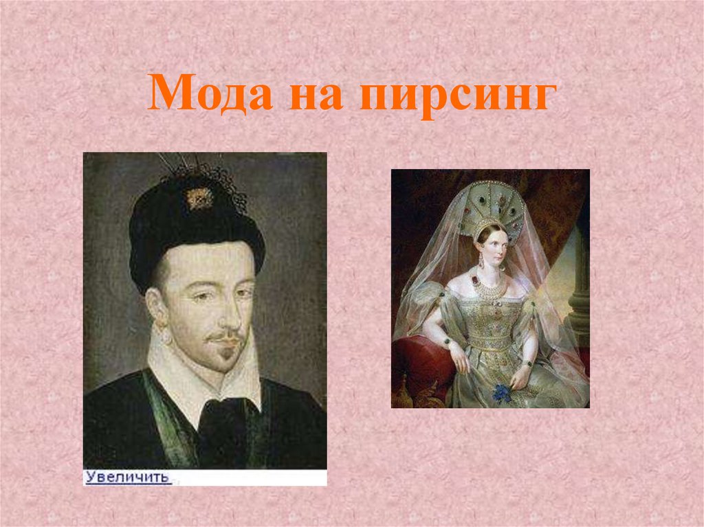 Мода на пирсинг