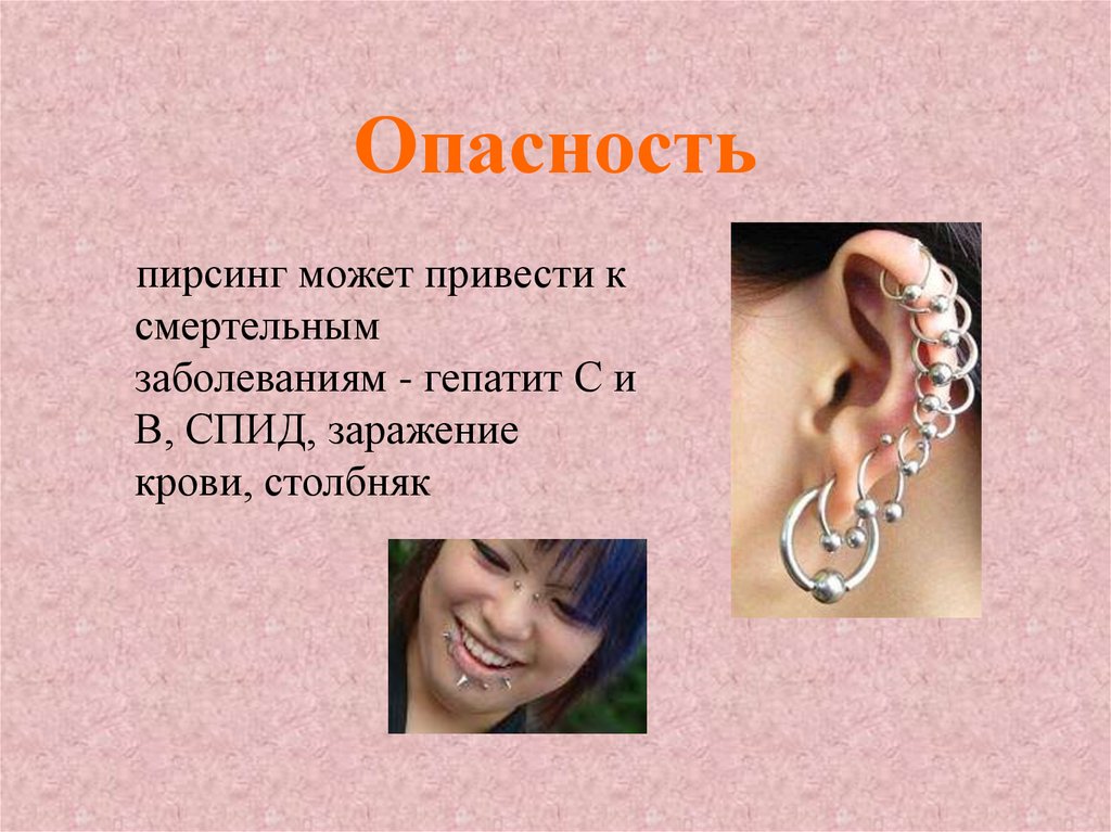 Пирсинг - презентация онлайн