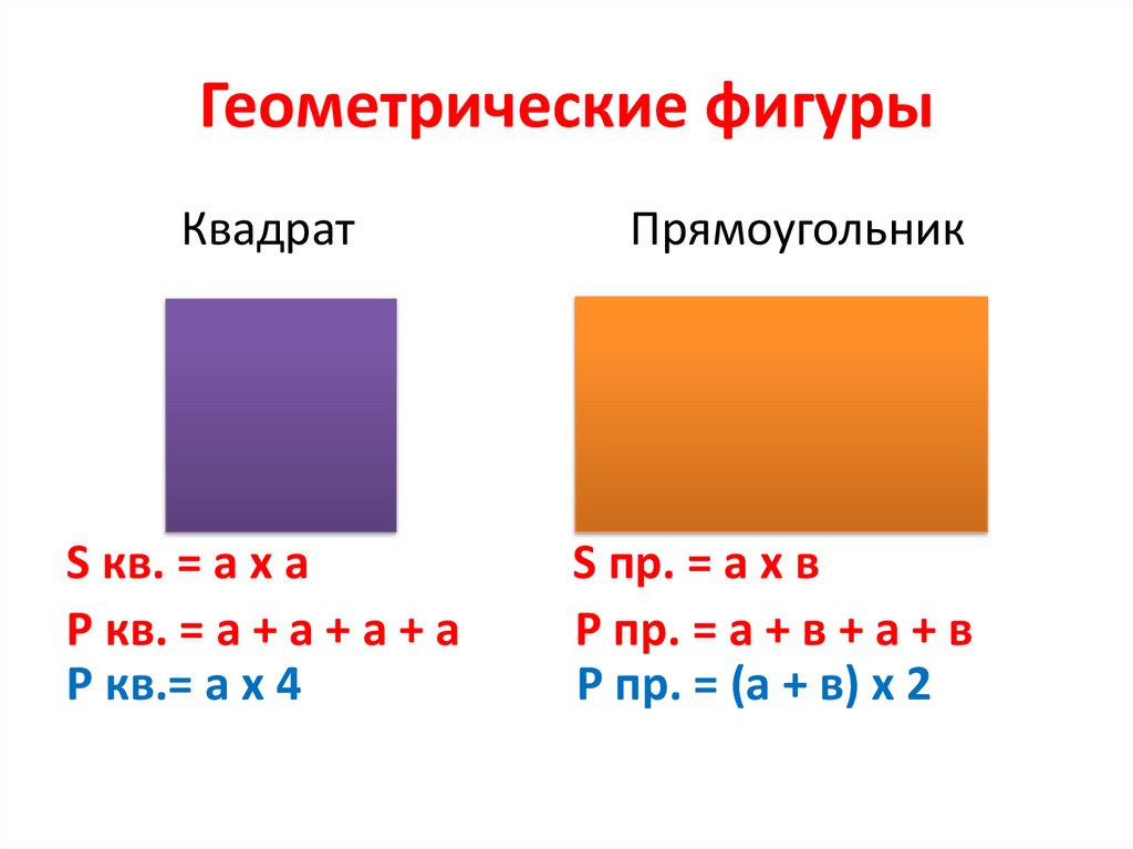 Геометрические фигуры