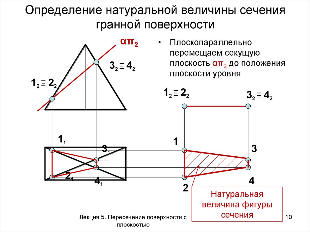 Величина сечения