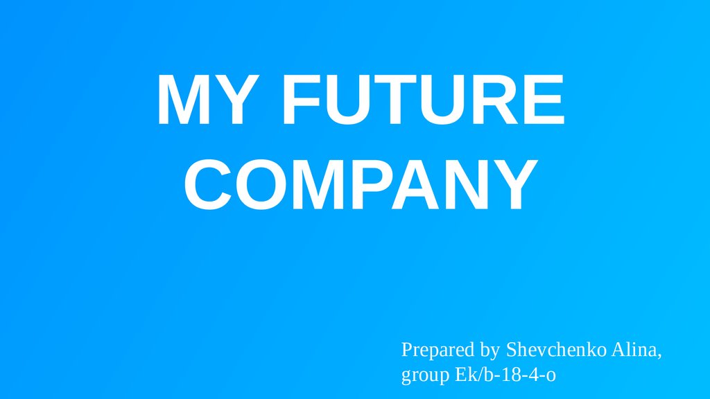 Future company