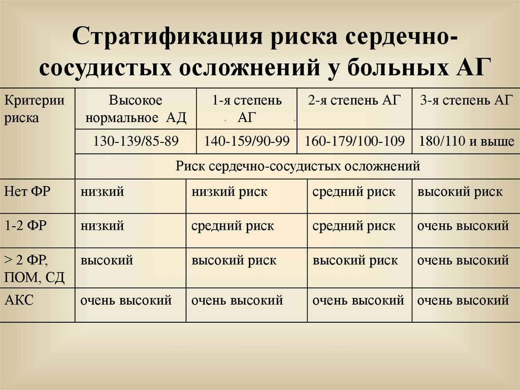 4 степень риска