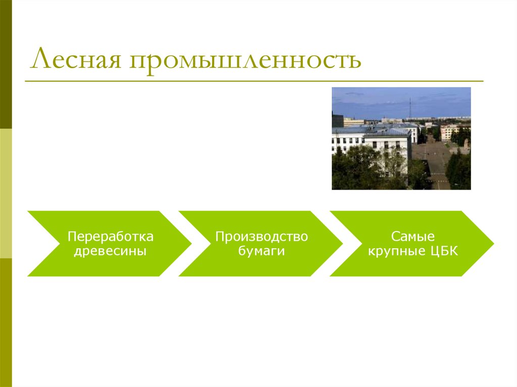 Лесная промышленность