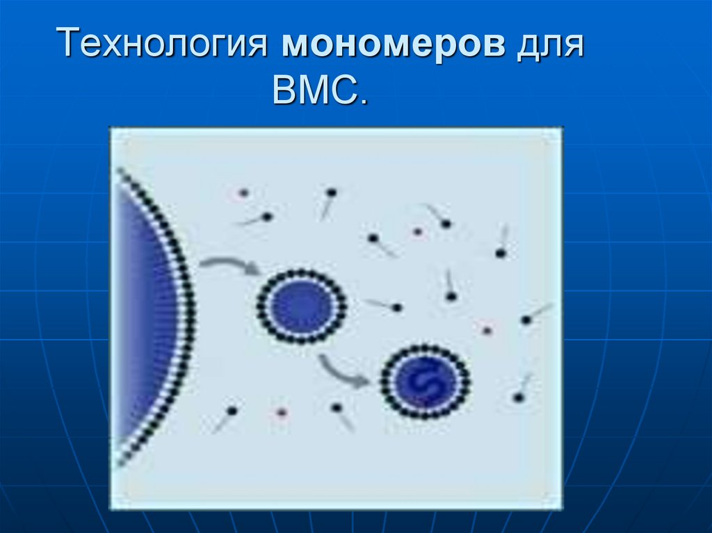 Технология мономеров для ВМС.