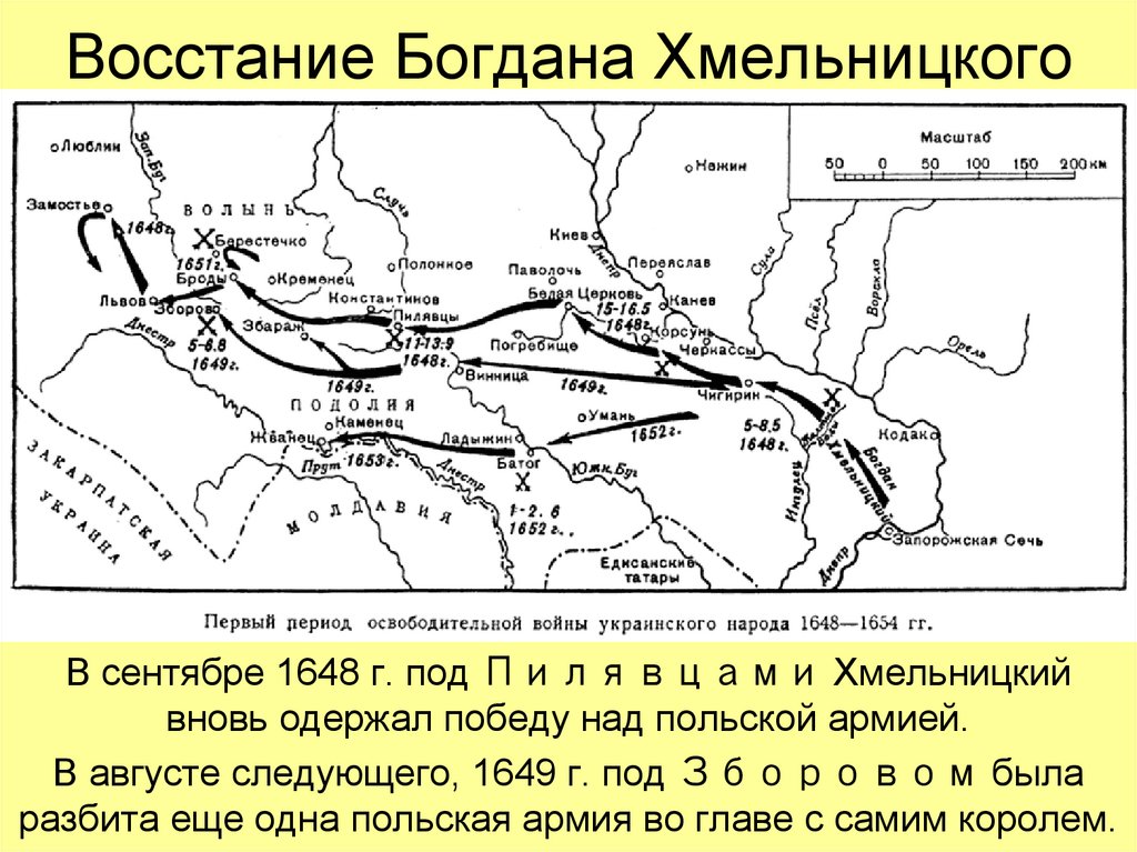 Восстание Богдана Хмельницкого