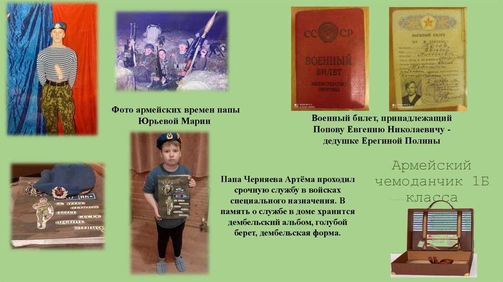 Армейский чемоданчик - презентация онлайн