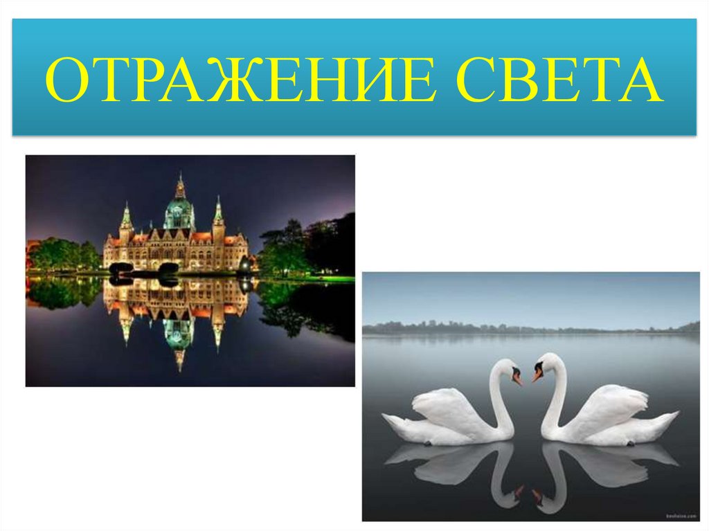 ОТРАЖЕНИЕ СВЕТА
