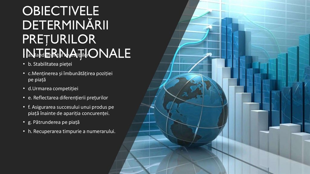 Determinarea preturilor pe piata internationala online presentation