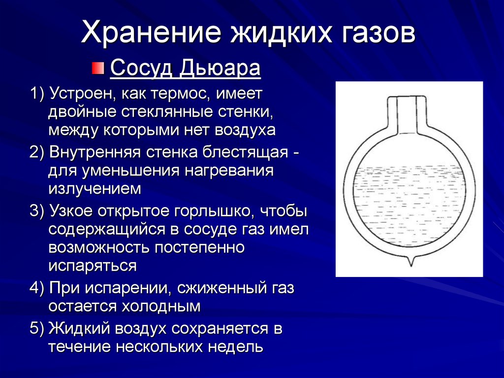 Сосуд под газом. Сосуд для жидкого газа. Сосуд Дьюара строение. Назначение конструкция сосудов Дьюара. Сосуд Дьюара структура.