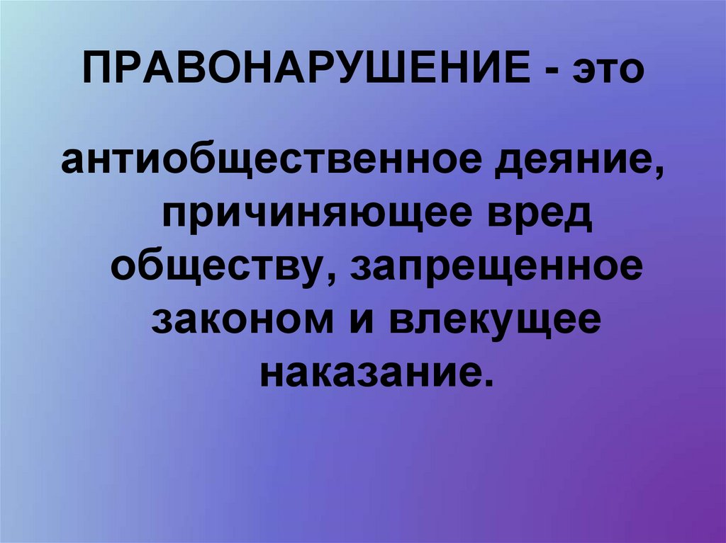 Правонарушения подростков презентация