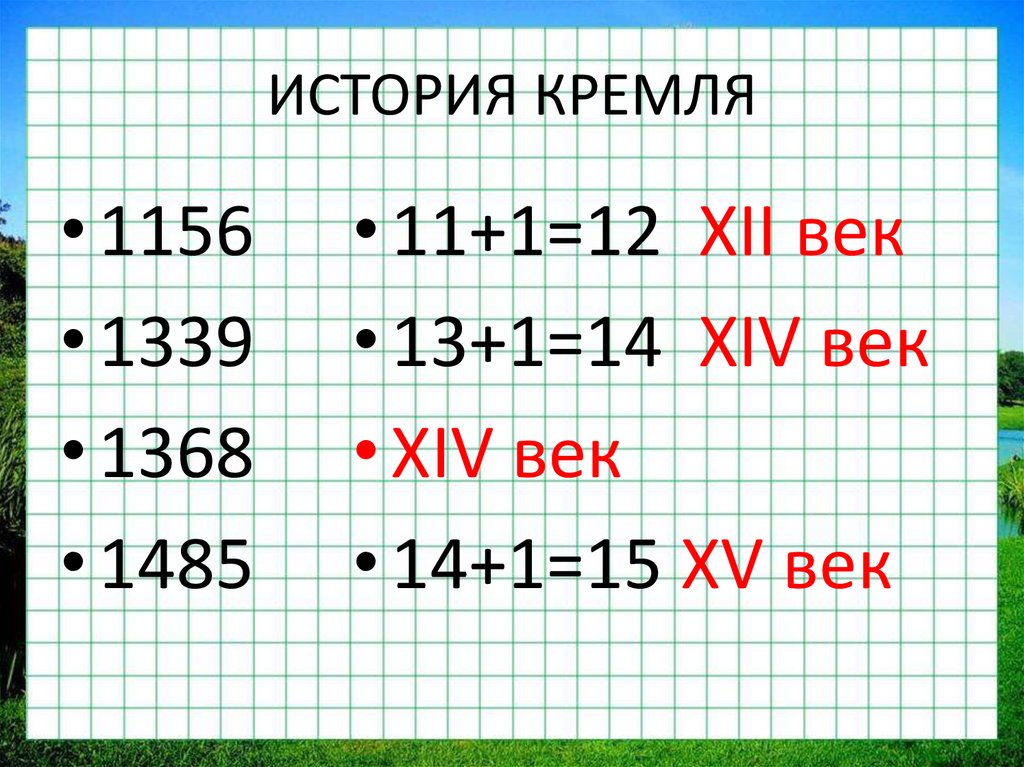 ИСТОРИЯ КРЕМЛЯ