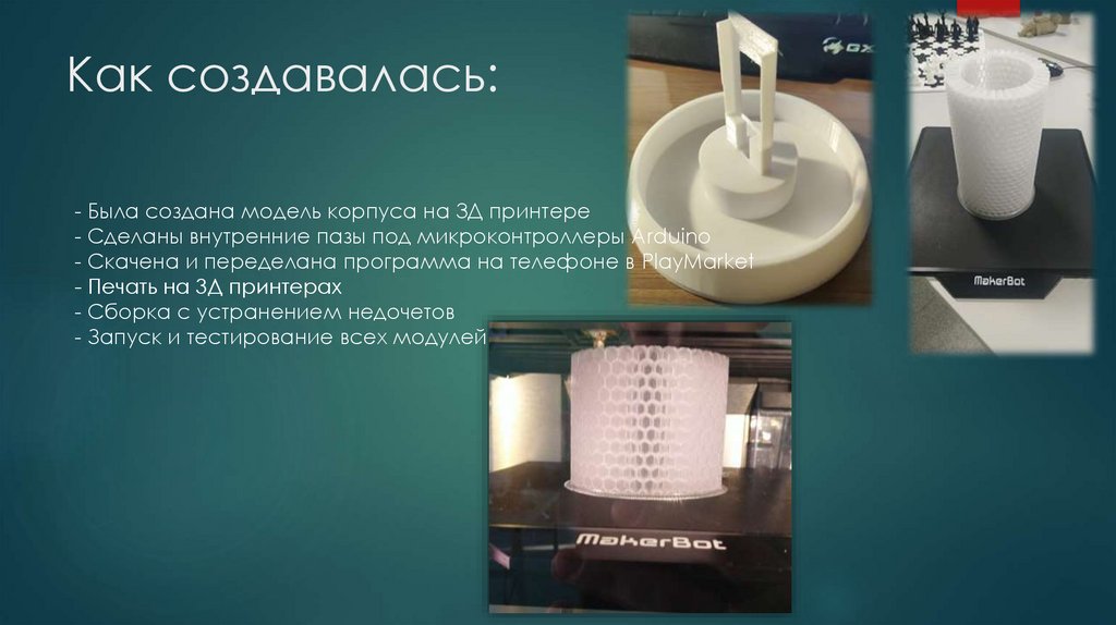 Как создавалась: