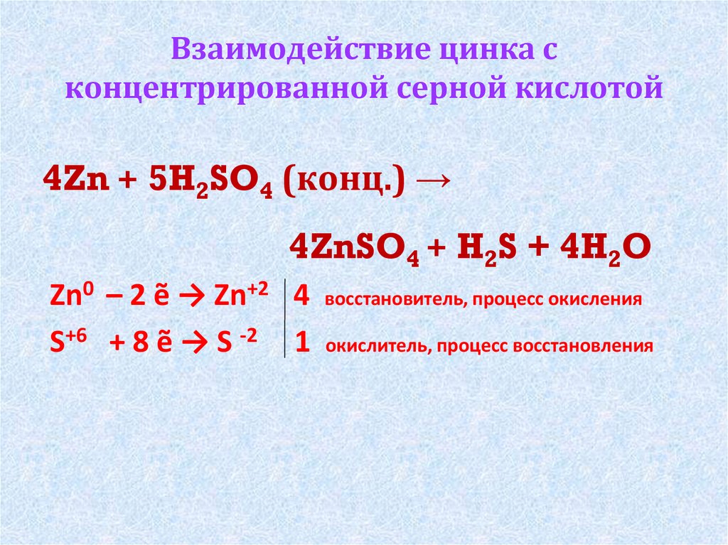 Взаимодействие цинка с кислотами. Цинк плюс концентрированная серная кислота. Взаимодействие цинка с серной кислотой. Цинк плюс серная кислота концентрированная ОВР. Реакция взаимодействия цинка с серной кислотой.