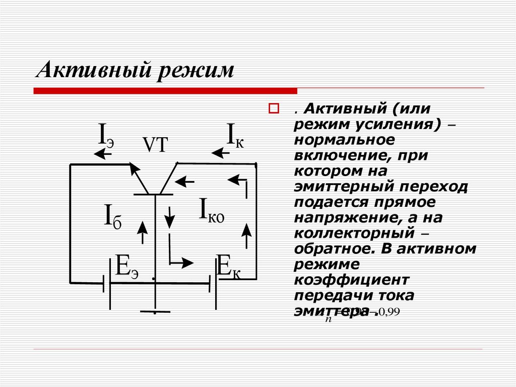 Активный режим