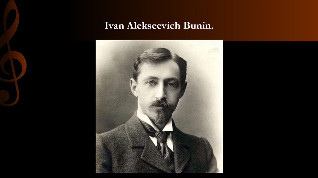 Ivan Alekseevich Bunin.