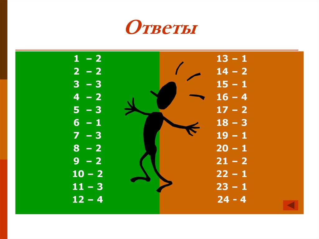 Ответы