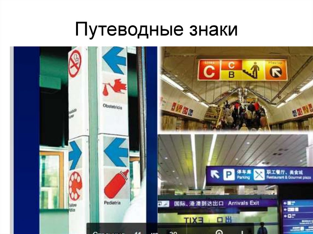 Путеводные знаки