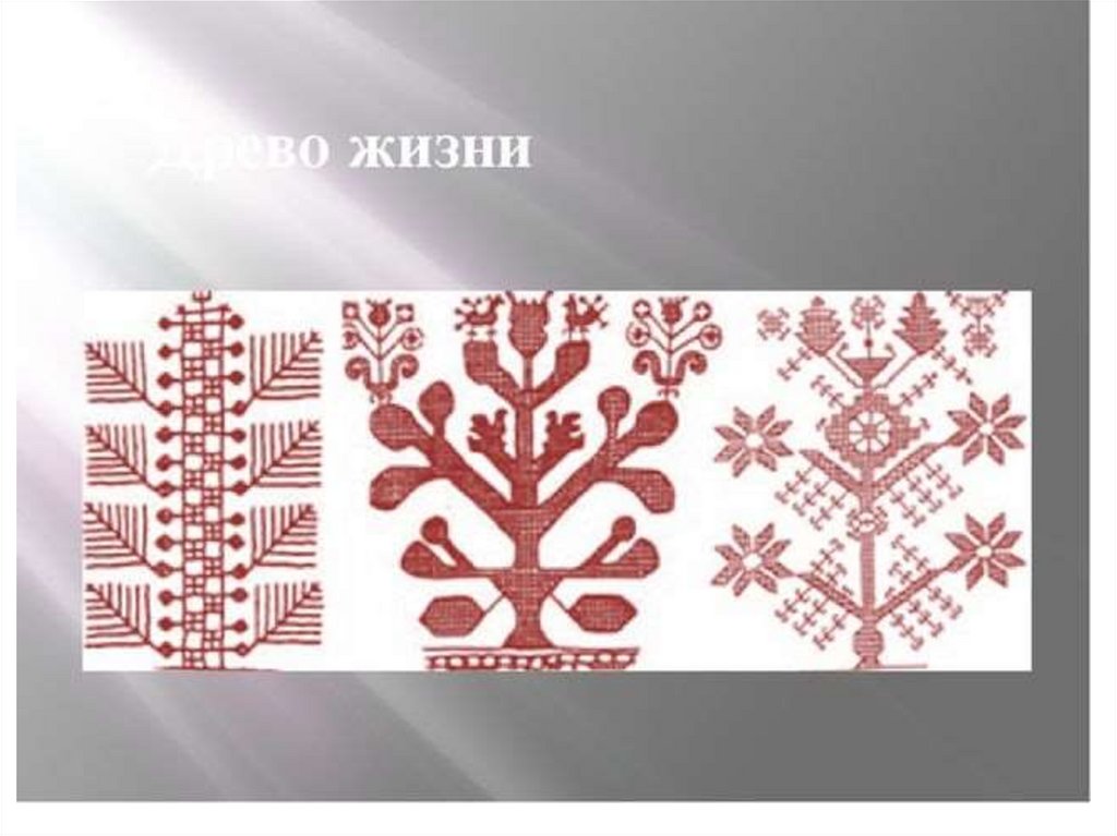 Русская народная вышивка рисунок