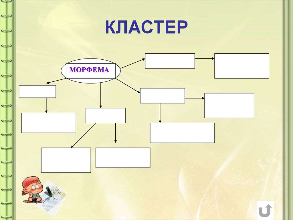 Кластером 5. Кластер морфемы. Кластер по теме Морфемика. Кластер по теме морфемы. Кластер по русскому языку тема морфемы.