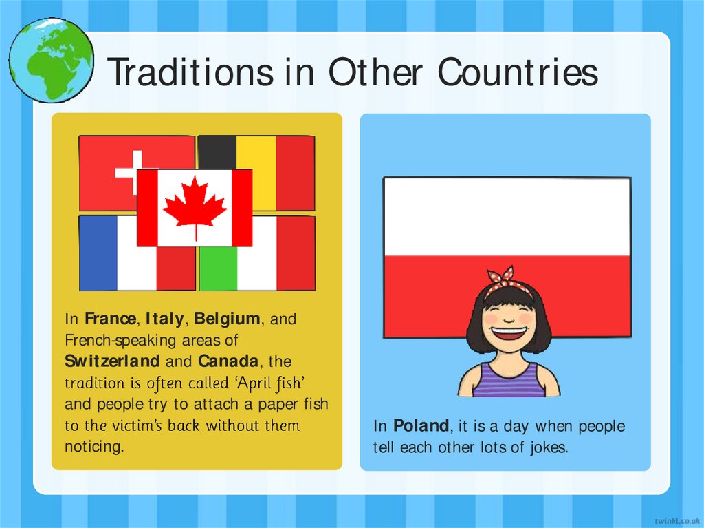 Traditions in Other Countries