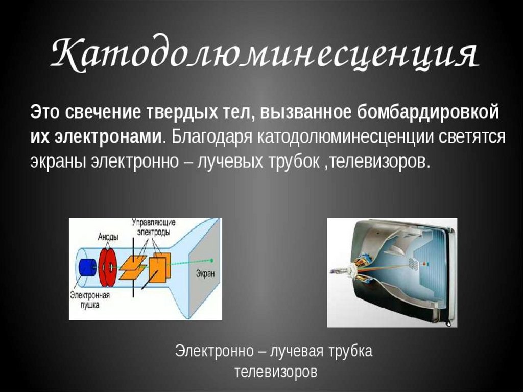 Презентация по физике 10 класс электрический ток в вакууме электронно лучевая трубка