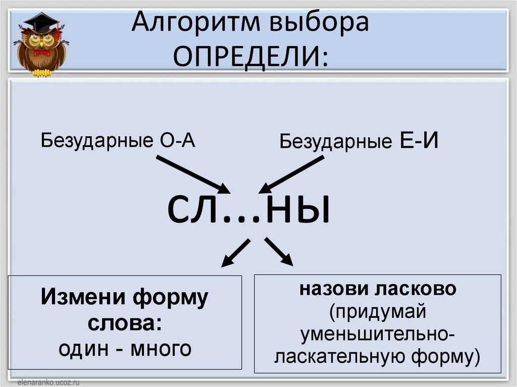 Алгоритм выбора