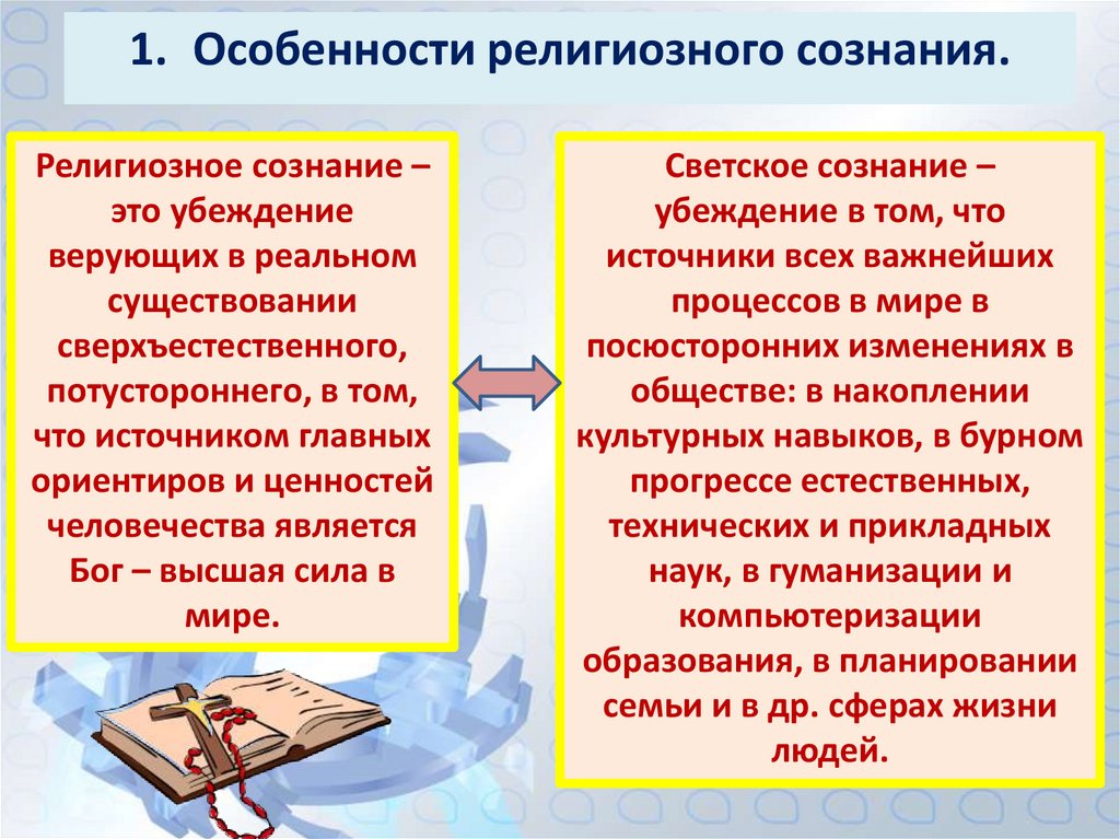 Что характерно для религиозной. Религиозное сознание. Религиозное осознание. Религиозное сознание это в обществознании. Специфика религиозного сознания.