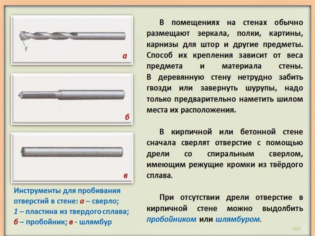 Презентация закрепление настенных предметов 6 класс презентация