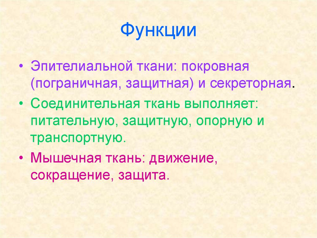 Функции