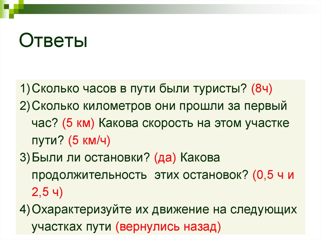 Определить по графику: