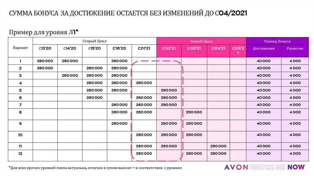 Маркетинг план эйвон