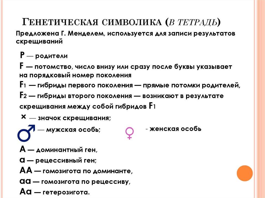 Номер поколения. Генетические символы. Генетические символы и обозначения. Основные символы генетики. Генетическая терминология и символика.