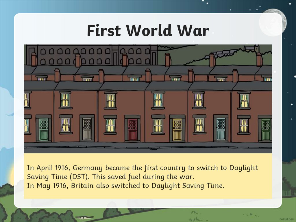 First World War