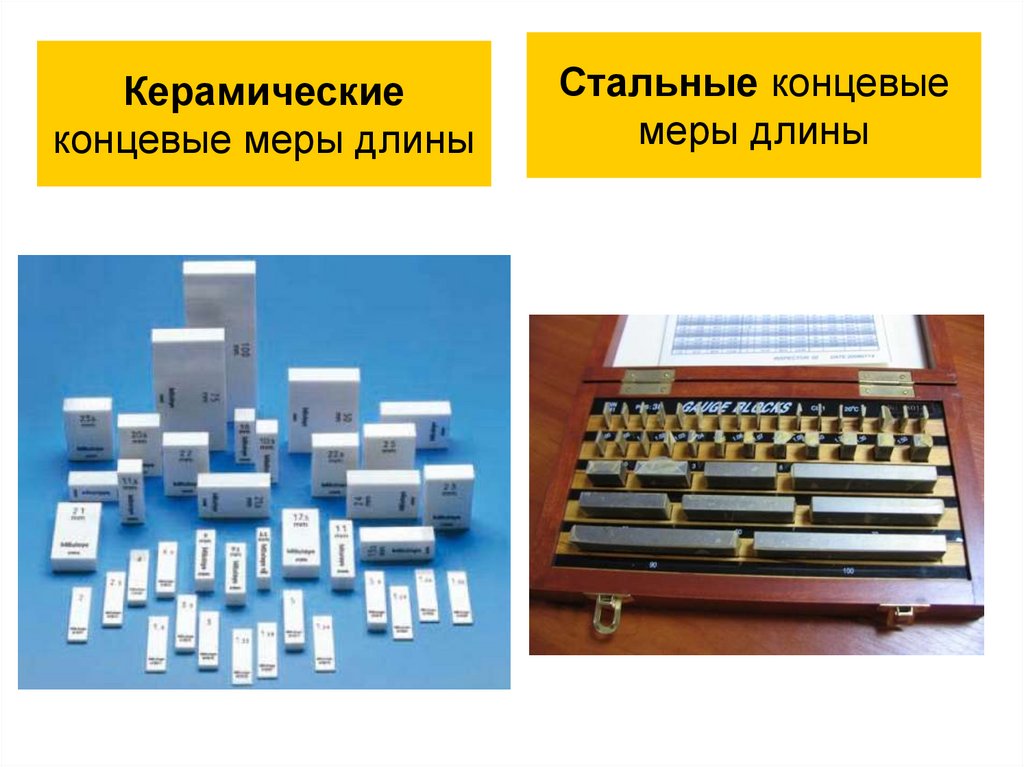 Концевые меры длины презентация