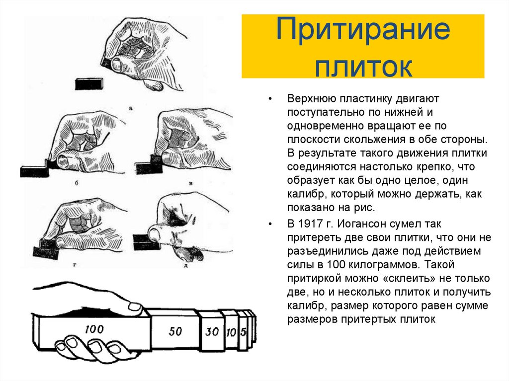 Концевые меры длины презентация