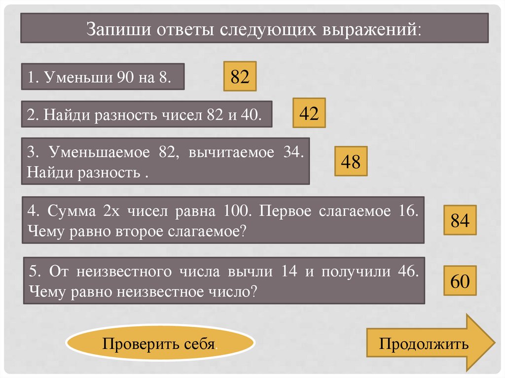 Смысл деление 2 класс презентация