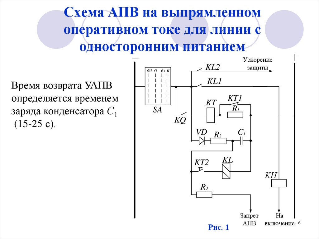 Логическая схема апв