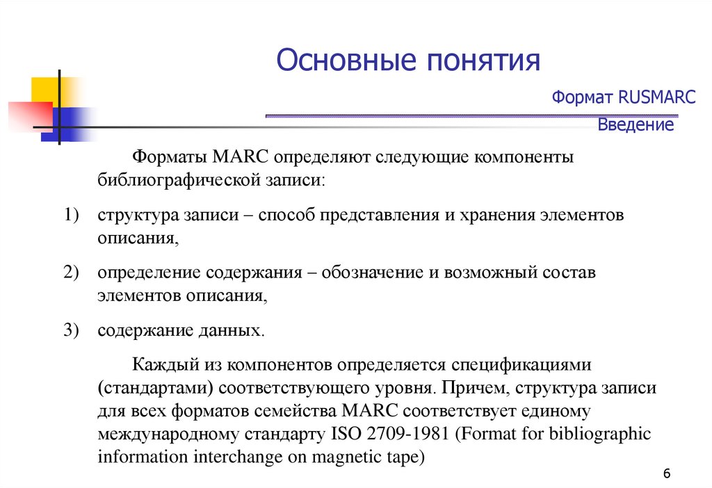 Формат у презентации