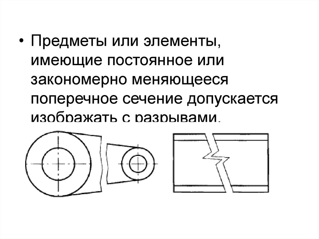 Изображения виды разрезы сечения