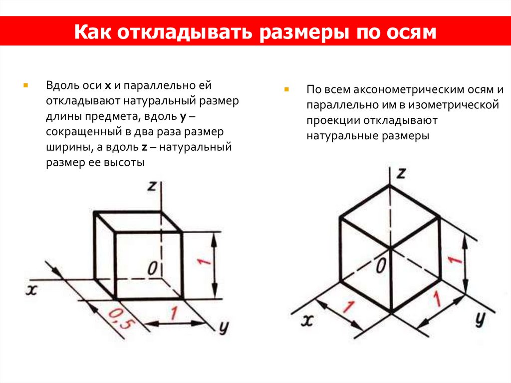 Чем отличается технический рисунок от аксонометрической проекции кратко