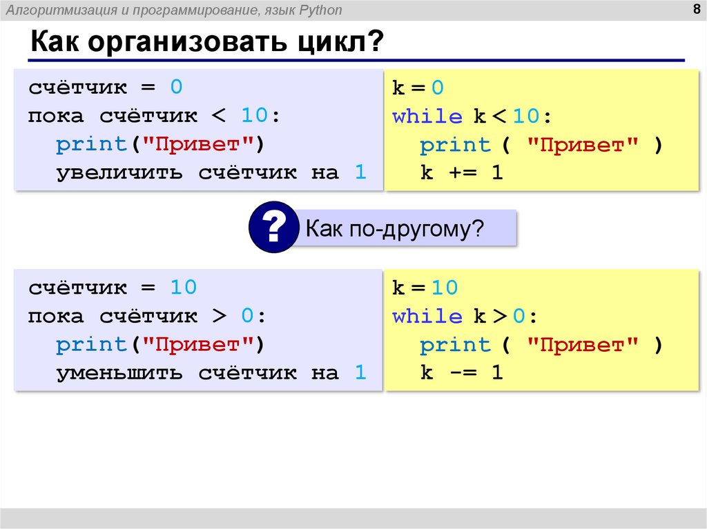 K 0 k python. Оператор цикла while питон. Программа на питоне с циклом while. Цикл программирование питон. Программа цикл с счетчиком в Пайтон.