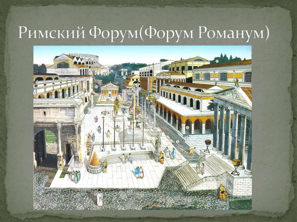 Римский Форум(Форум Романум)