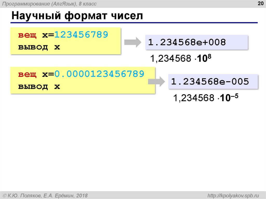 10 формат числа. Научный Формат вывода чисел. Научный Формат числа c++. Научный Формат числа 0,006. Формат чисел в России и Америке.