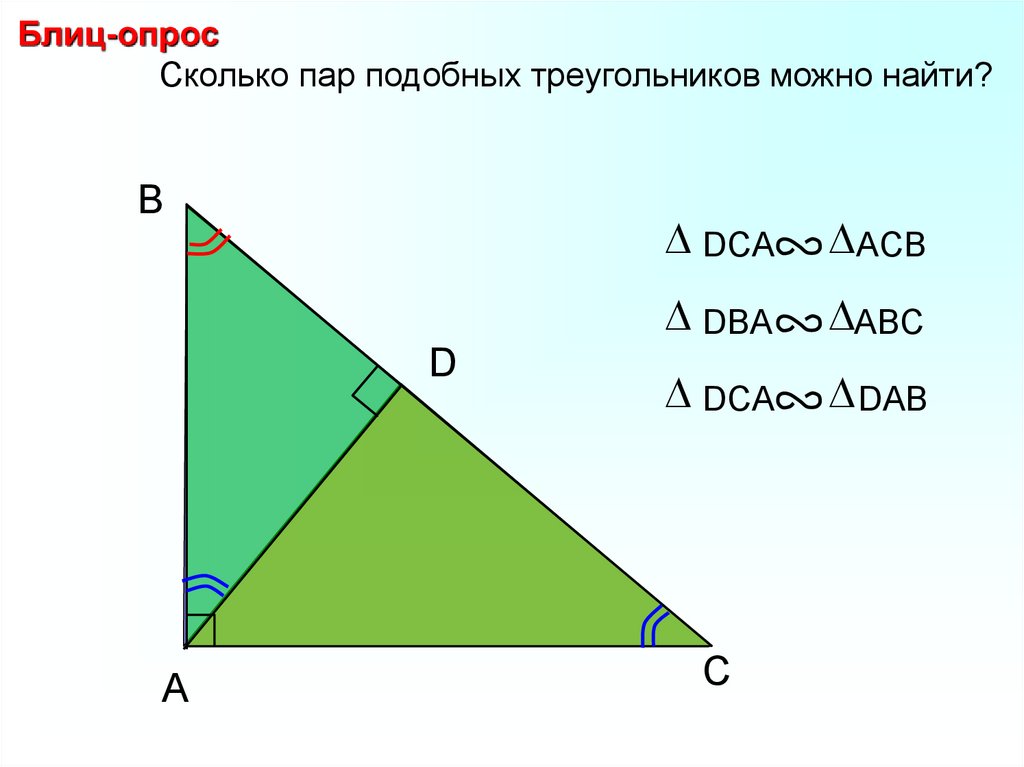 Блиц опрос докажите подобие треугольников. Сколько пар подобных треугольников. Блиц опрос подобие треугольников. L В треугольнике.