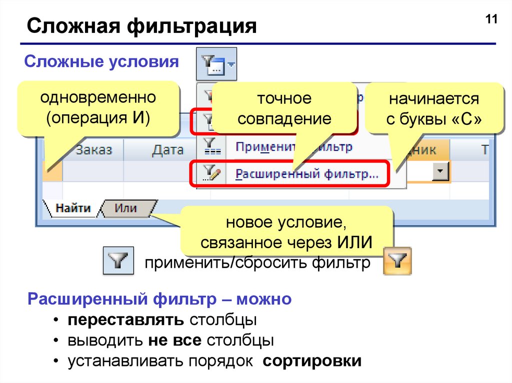 Базы данных access презентация