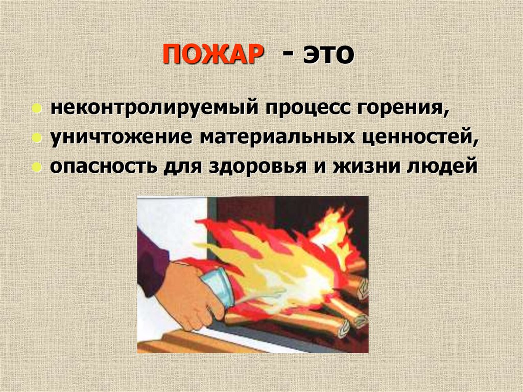 Горение возможно. Процесс горения огня. Пожар – это неконтролируемый процесс горения. Понятие о горении. Определение процесса горения.