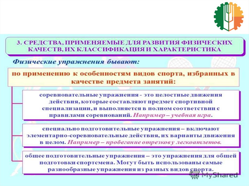 Презентация основы совершенствования физических качеств