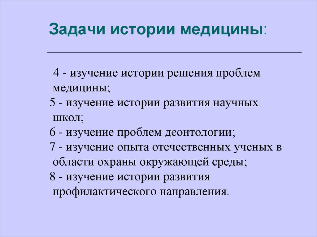 Источники истории медицины