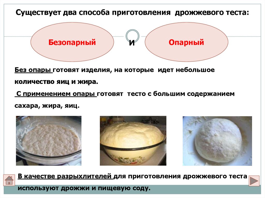 При какой температуре готовить дрожжевое тесто. Опарный и безопарный способы. Технология приготовления теста. Дрожжевое тесто опарное и безопарное. Приготовление опары для дрожжевого теста.