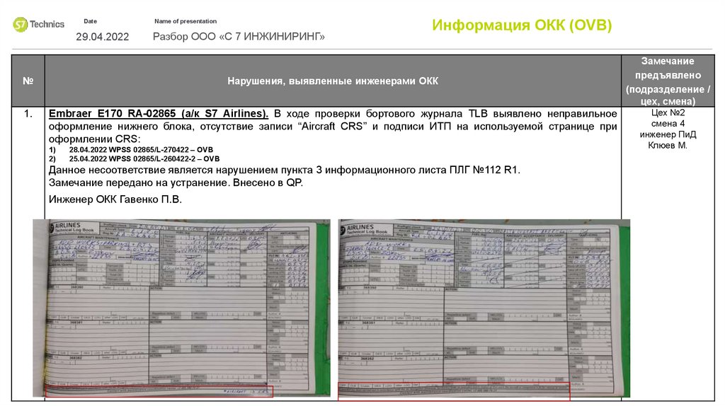 Доклад ЗГД по качеству - презентация онлайн